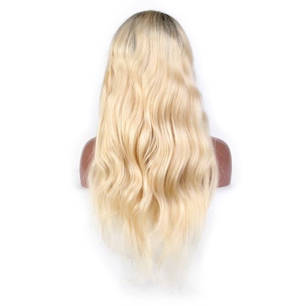 remy brazillian body wave lace front wig 1b 613 ombre blonde colored preplucked lace wig human hair deep part, Black
remy brazillian body wave lace front wig 1b 613 ombre blonde colored preplucked lace wig human hair deep part, Black
