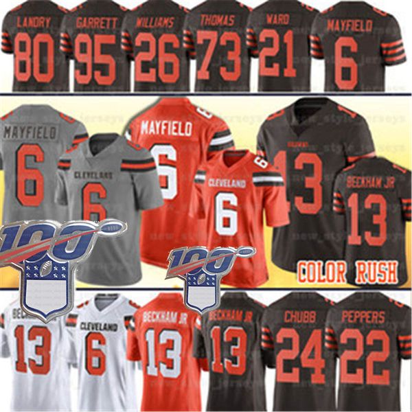13 odell beckham jr brown 6 baker mayfield jarvi landry 24 nick chubb 26 greedy william 21 denzel ward kareem hunt jer ey, Black;red
13 odell beckham jr brown 6 baker mayfield jarvi landry 24 nick chubb 26 greedy william 21 denzel ward kareem hunt jer ey, Black;red