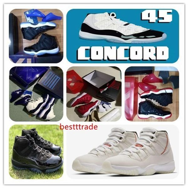 11 concord 45 platinum tint cap and gown basketball shoes 11s xi space jam bred win like 96 82 real carbon fiber sports sneaker original
11 concord 45 platinum tint cap and gown basketball shoes 11s xi space jam bred win like 96 82 real carbon fiber sports sneaker original