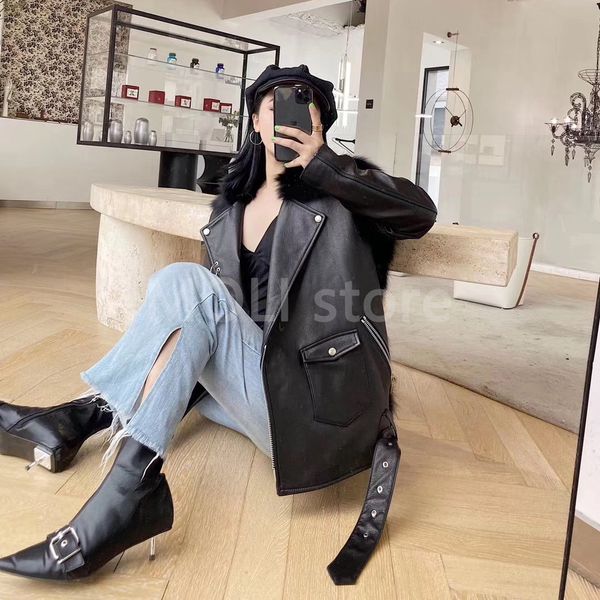 real fur coat women winter 2019 new fashion style genuine sheepskin leather jacket, Black
real fur coat women winter 2019 new fashion style genuine sheepskin leather jacket, Black