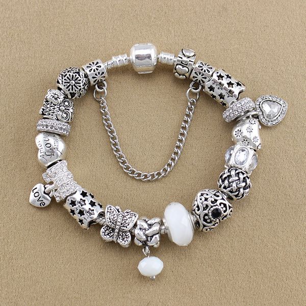 2019 new brand fashion luxury for pandora bracelet diy white crystal coloured glaze butterfly beads women bracelet wholesale, Golden;silver
2019 new brand fashion luxury for pandora bracelet diy white crystal coloured glaze butterfly beads women bracelet wholesale, Golden;silver