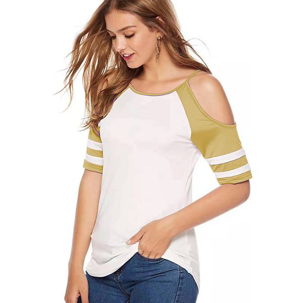 womens designer slim base shirt x5gh, White 
womens designer slim base shirt x5gh, White