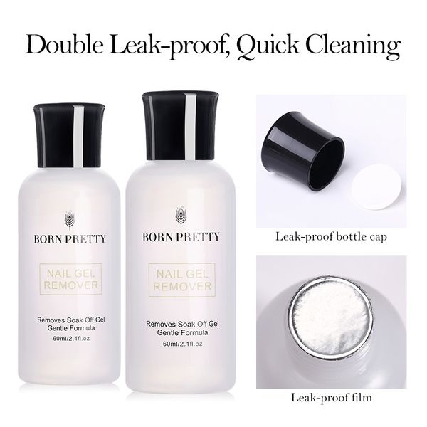 born pretty 60ml quick clearing gel nail polish remover acrylic cleaner lacquer builder uv gel remover soak off tool manicure, Red;pink
born pretty 60ml quick clearing gel nail polish remover acrylic cleaner lacquer builder uv gel remover soak off tool manicure, Red;pink