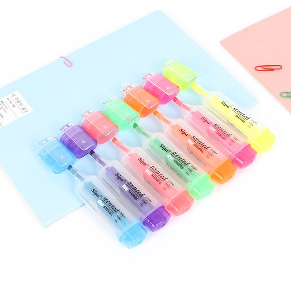 Cute Candy Color Highlighters Markers Plastic Watercolor Pens For Painting Drawing Korean Stationery School Supplies
Cute Candy Color Highlighters Markers Plastic Watercolor Pens For Painting Drawing Korean Stationery School Supplies