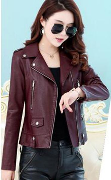 women spring autumn leisure fashion new korean version boutique slim personality trend business short size large size pu leather coat /m-4xl, Black
women spring autumn leisure fashion new korean version boutique slim personality trend business short size large size pu leather coat /m-4xl, Black