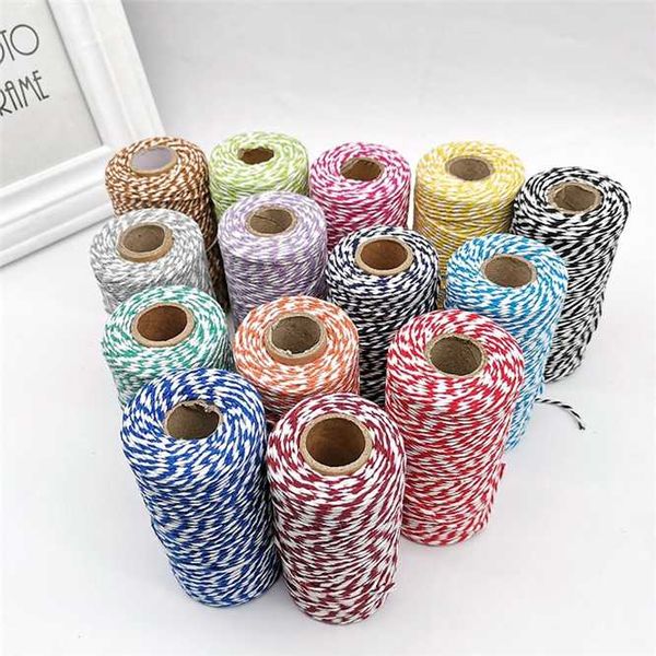 100pcs 100m color pure cotton cord twisted rope crafts macrame artisan string macrame string diy handmade home decorative supply, Black;white
100pcs 100m color pure cotton cord twisted rope crafts macrame artisan string macrame string diy handmade home decorative supply, Black;white