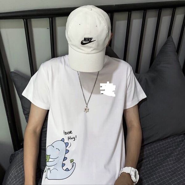 the new summer 2020 men's wear, fashionable casual t-shirt, loose black and white t-shirt, men and women can wear #042, White;black
the new summer 2020 men's wear, fashionable casual t-shirt, loose black and white t-shirt, men and women can wear #042, White;black
