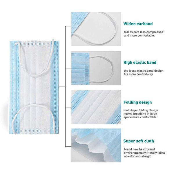 disposable 3-layer masks anti dust breathable disposable earloop mouth face mask comfortable sanitary mask blue mouth face masks for sale
disposable 3-layer masks anti dust breathable disposable earloop mouth face mask comfortable sanitary mask blue mouth face masks for sale
