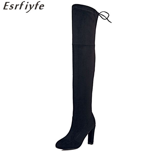 esrfiyfe new thigh high boots women over the knee boots comfort fall winter flock fashion shoes woman black dark gray wine
esrfiyfe new thigh high boots women over the knee boots comfort fall winter flock fashion shoes woman black dark gray wine