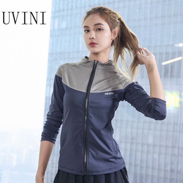long sleeve yoga coat women slim zipper sport jersey leisure mesh jogging running jacket with pockets training fitness blouse, Black;red
long sleeve yoga coat women slim zipper sport jersey leisure mesh jogging running jacket with pockets training fitness blouse, Black;red
