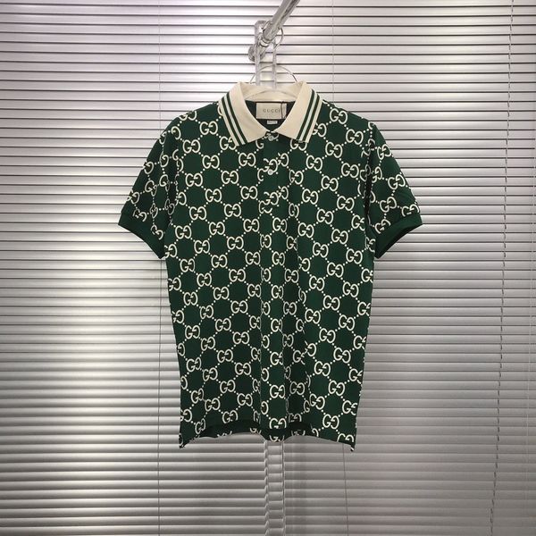 2020ss italian european fashion latest mixed cotton full letter print lapel wild green polo shirt men's t-shirt, White;black
2020ss italian european fashion latest mixed cotton full letter print lapel wild green polo shirt men's t-shirt, White;black