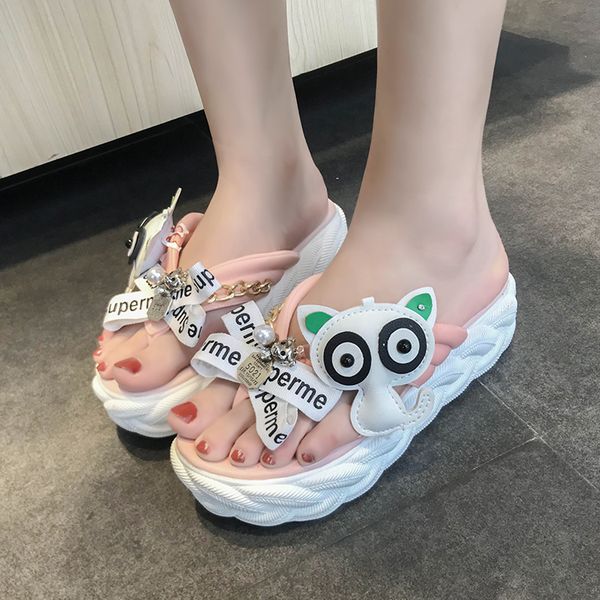 fashion flip flops women's summer cartoon & bow design anti-slip sandals slipper indoor & outdoor fashion casual shoes women, Black
fashion flip flops women's summer cartoon & bow design anti-slip sandals slipper indoor & outdoor fashion casual shoes women, Black
