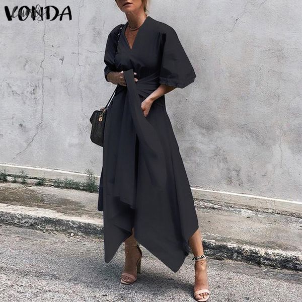 summer dress 2020 women vintage v neck asymmetrical high waist long maxi dress plus size ol sundress party v neck vestido, Black;gray
summer dress 2020 women vintage v neck asymmetrical high waist long maxi dress plus size ol sundress party v neck vestido, Black;gray