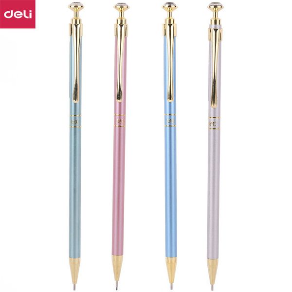 deli 1pcs school office supplies pencils 0.7mm cute shining metal mechanical pencil for school supply drawing pencils for kids, Blue;orange
deli 1pcs school office supplies pencils 0.7mm cute shining metal mechanical pencil for school supply drawing pencils for kids, Blue;orange