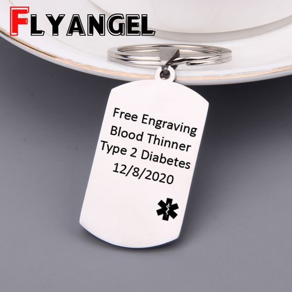 keychain custom alert id alert emergency id heart disease diabetes dog tag keyring snake emblem, Silver
keychain custom alert id alert emergency id heart disease diabetes dog tag keyring snake emblem, Silver