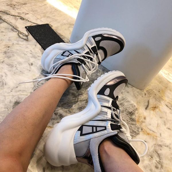 2020 sneaker women mens designer shoes leather designer sneakers colorful casual shoes, Black
2020 sneaker women mens designer shoes leather designer sneakers colorful casual shoes, Black