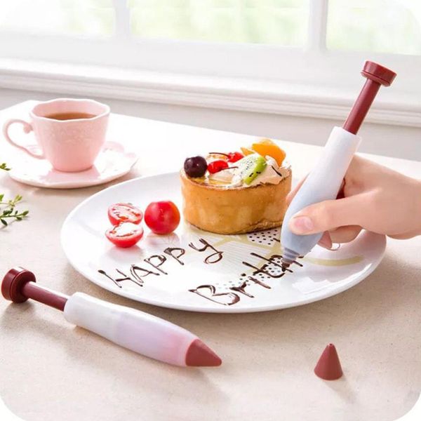 2019 new silicone cake writing pen for chocolate cake decorating bake tool cream cup icing piping nozzles baking decorators
2019 new silicone cake writing pen for chocolate cake decorating bake tool cream cup icing piping nozzles baking decorators
