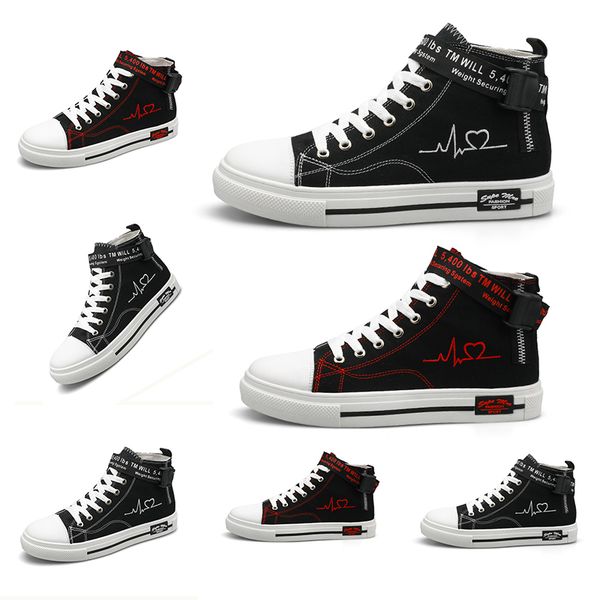 fashion designer women men canvas shoes high casual shoes black white red platfom designer sneakers homemade brand made in china size 39-45
fashion designer women men canvas shoes high casual shoes black white red platfom designer sneakers homemade brand made in china size 39-45