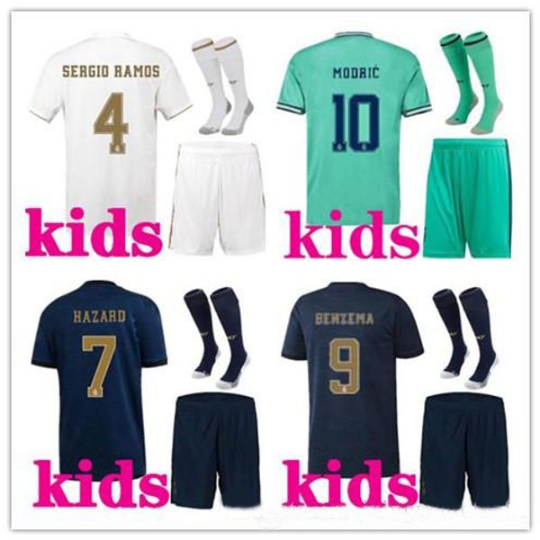 2019 2020 real madrid kids kit soccer jerseys 19 20 home white away 3rd 4th boy child youth hazard jovic modric benzema football shirts, Black
2019 2020 real madrid kids kit soccer jerseys 19 20 home white away 3rd 4th boy child youth hazard jovic modric benzema football shirts, Black