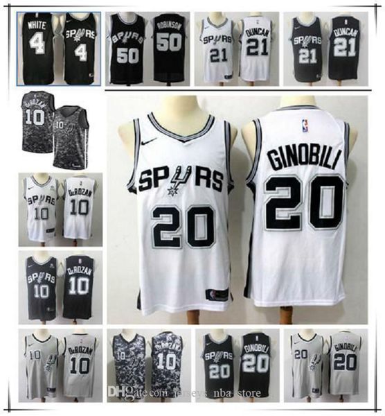 new tim duncan 21 san antonio spurs demar derozan 10 vancouver manu ginobili 20 mens 50 robinson 4 white iceman swingman jerseys, Black;red
new tim duncan 21 san antonio spurs demar derozan 10 vancouver manu ginobili 20 mens 50 robinson 4 white iceman swingman jerseys, Black;red