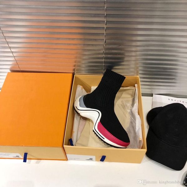 new 2019 luxury shoes thick bottom stylish breathable stretch socks shoes casual sneaker sports socks boots, Black
new 2019 luxury shoes thick bottom stylish breathable stretch socks shoes casual sneaker sports socks boots, Black