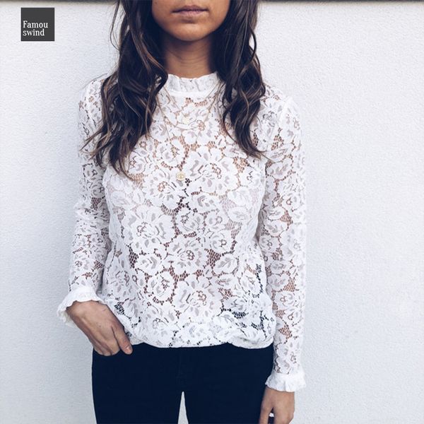 women 2019 blouses lace hollow out blouse shirt elegant flare sleeve black white casual floral perspective
women 2019 blouses lace hollow out blouse shirt elegant flare sleeve black white casual floral perspective
