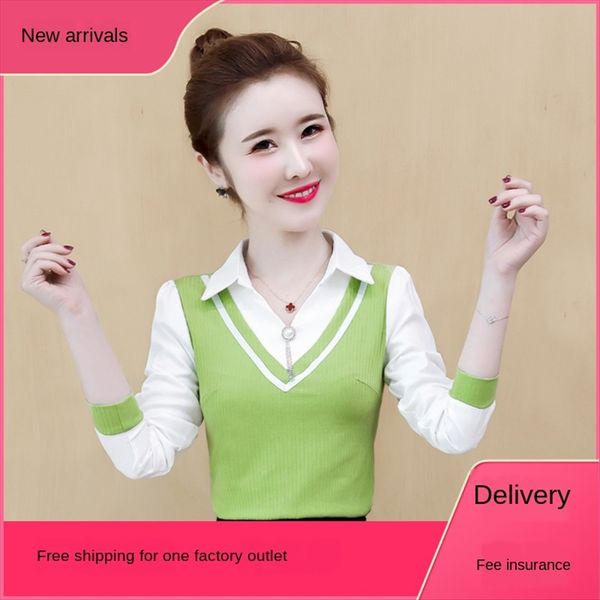 season base shirt women's 2020 fashionable temperament fake 2020 autumn clothes fashion styl women's dress western style full matc, White
season base shirt women's 2020 fashionable temperament fake 2020 autumn clothes fashion styl women's dress western style full matc, White