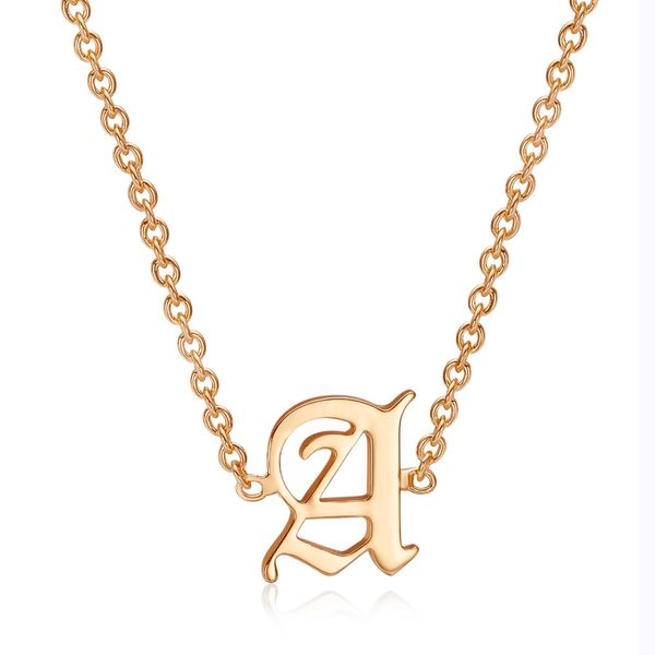 duoying old english text font single inititial a-z letter choker necklace capital letters necklace for woman gift dropshipping, Golden;silver
duoying old english text font single inititial a-z letter choker necklace capital letters necklace for woman gift dropshipping, Golden;silver