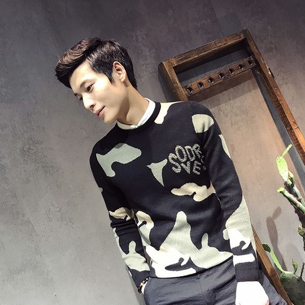 autumn and winter new men's temperament fashion personality solid color simple loose casual sweater warm youth wild, White;black
autumn and winter new men's temperament fashion personality solid color simple loose casual sweater warm youth wild, White;black