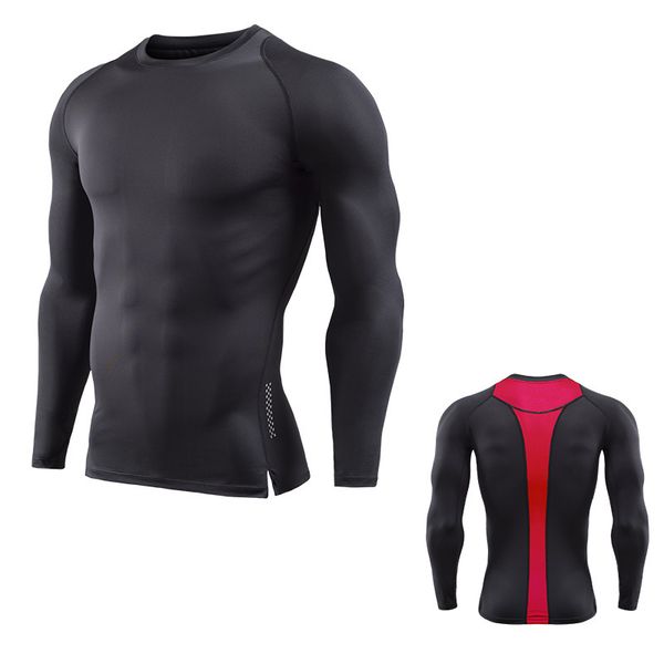 running shirts dry fit mens gym clothing scoop neck long sleeves qtf dri underwear body building suiit polyester apparel, Black;blue
running shirts dry fit mens gym clothing scoop neck long sleeves qtf dri underwear body building suiit polyester apparel, Black;blue
