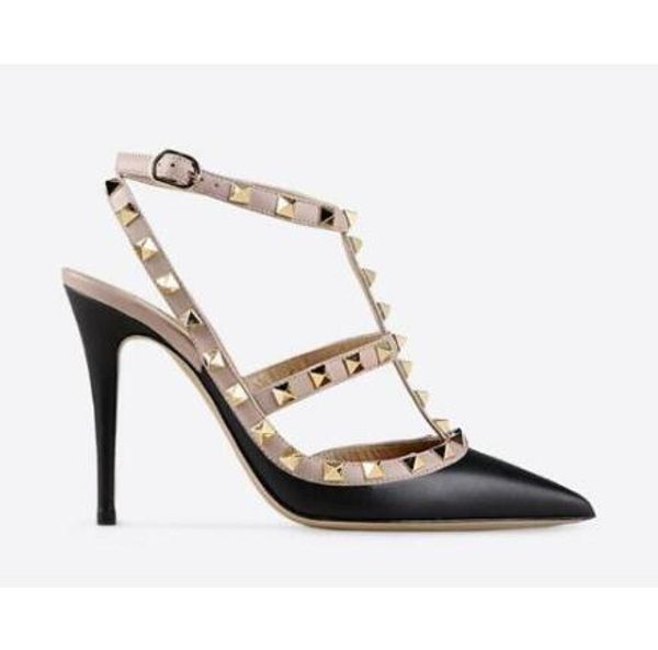 designer pointed toe 2-strap with studs high heels patent leather rivets sandals women shoes valentine high heel shoesdhl, Black
designer pointed toe 2-strap with studs high heels patent leather rivets sandals women shoes valentine high heel shoesdhl, Black