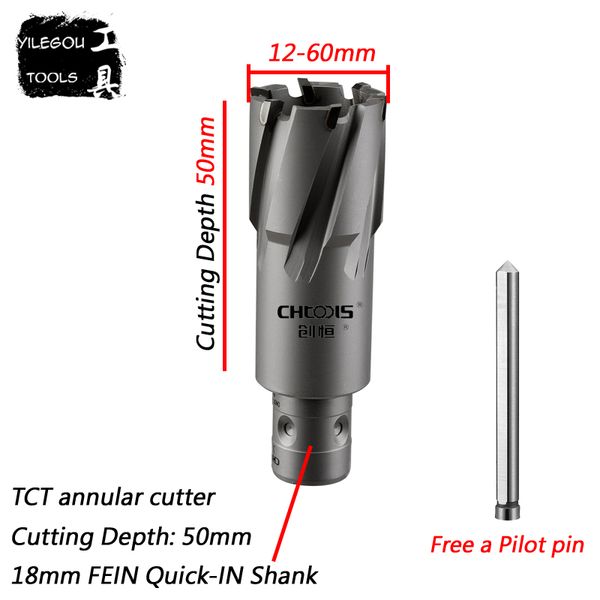 diameter 12-65mm x 50mm tct annular cutter with fein quick-in shank 22*50mm hard alloy hollow metal hole saw, magnetic drill bit
diameter 12-65mm x 50mm tct annular cutter with fein quick-in shank 22*50mm hard alloy hollow metal hole saw, magnetic drill bit