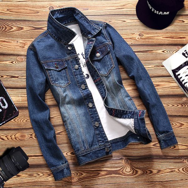 jean s-4xl clothing men denim fashion mens jeans jacket thin spring outwear male cowboy, Black;brown
jean s-4xl clothing men denim fashion mens jeans jacket thin spring outwear male cowboy, Black;brown