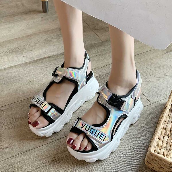 reflective open toe sport sandals women buckle platform sandals summer casual platform beach shoes women black white 2020
reflective open toe sport sandals women buckle platform sandals summer casual platform beach shoes women black white 2020