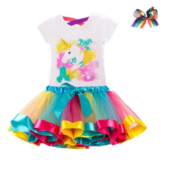 unicorn children's clothing sets baby girl clothes summer princess party tutu unicorn costume dress kids birthday outfits suits, White
unicorn children's clothing sets baby girl clothes summer princess party tutu unicorn costume dress kids birthday outfits suits, White