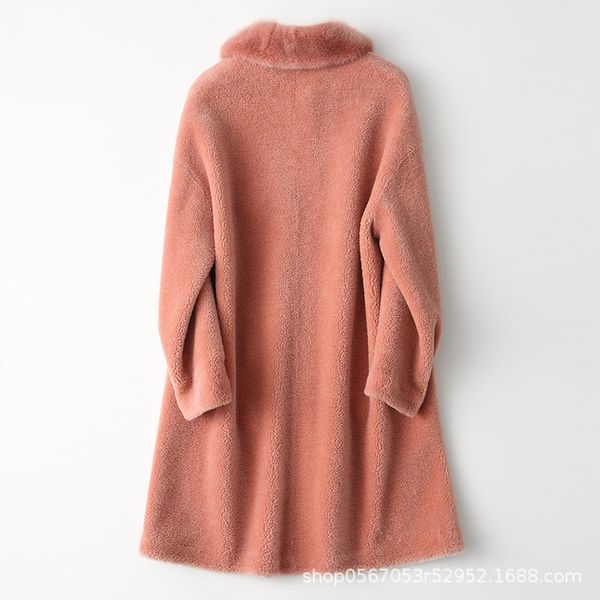 2020 autumn winter real fur coat women collar korean sheep shearing wool jacket long fur coats 868672 kj2583, Black
2020 autumn winter real fur coat women collar korean sheep shearing wool jacket long fur coats 868672 kj2583, Black