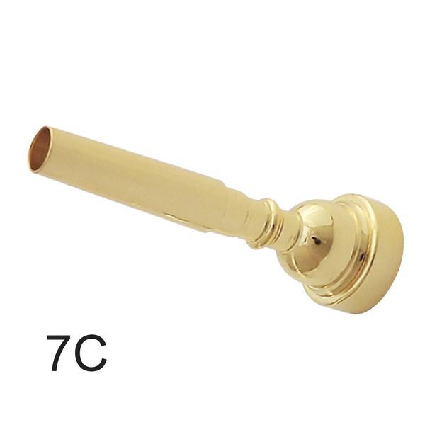 

replacement musical accessories beginner 3c 5c 7c gift portable brass trumpet mouthpiece smooth practice instrument practical