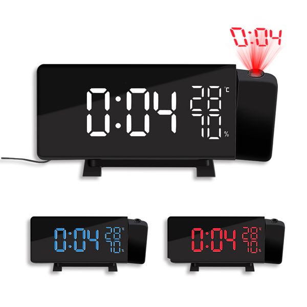 1pcs led digital projection alarm clock temperature desk time date display projector calendar usb led deskcharger clock
1pcs led digital projection alarm clock temperature desk time date display projector calendar usb led deskcharger clock