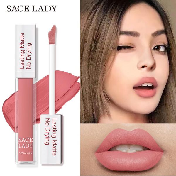 lip gloss sace lady matte lipstick makeup long lasting liquid stick nude tint make up waterproof non-stick cup glosscosme
lip gloss sace lady matte lipstick makeup long lasting liquid stick nude tint make up waterproof non-stick cup glosscosme