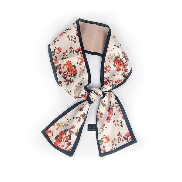 shawls 100*9cm flower printed design silk scarf small handle bag ribbon women bufanda headwear long skinny foulard femme scarves, Blue;gray
shawls 100*9cm flower printed design silk scarf small handle bag ribbon women bufanda headwear long skinny foulard femme scarves, Blue;gray