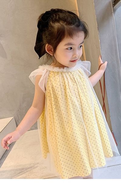 2020 summer dress new dress fashion cute sleeveless dot yellow mesh princess tutu for girls children birthday party 9t-13t, Red;yellow
2020 summer dress new dress fashion cute sleeveless dot yellow mesh princess tutu for girls children birthday party 9t-13t, Red;yellow