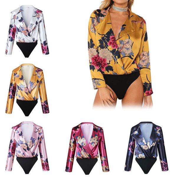 women vintage v-neck floral bodysuit long sleeve jumpsuit casual summer beach playsuit ty66, Black;white
women vintage v-neck floral bodysuit long sleeve jumpsuit casual summer beach playsuit ty66, Black;white