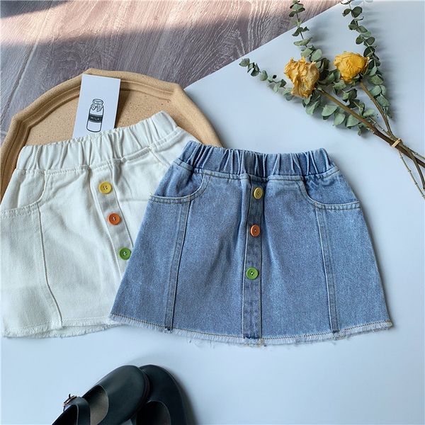 3507 new korean colored button casual a-line denim children's skirt jeans skirt for girls kids summer skirts children's wear
3507 new korean colored button casual a-line denim children's skirt jeans skirt for girls kids summer skirts children's wear