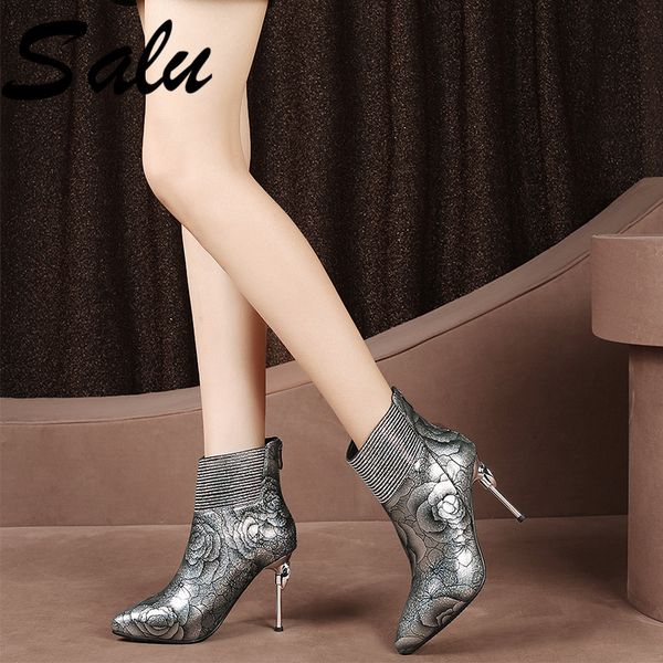 txcnmb fashion boots women ankle boots high heel warm winter shoes woman pointed toe high knight female, Black
txcnmb fashion boots women ankle boots high heel warm winter shoes woman pointed toe high knight female, Black