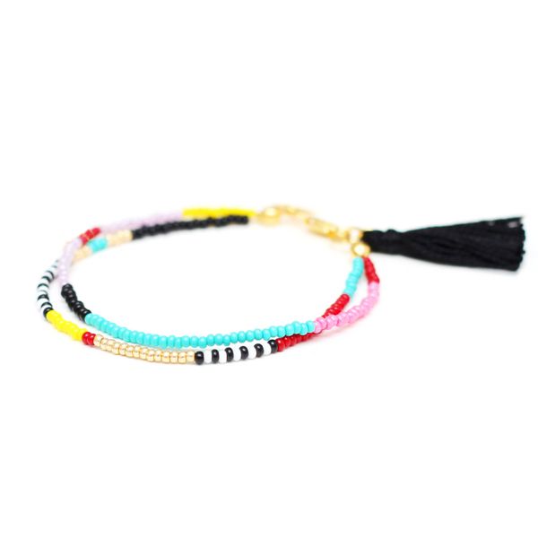 vsco girl good luck seed bead bracelet black tassel bracelet charm jewelry beach for women small seed bead femme bracelets, Golden;silver
vsco girl good luck seed bead bracelet black tassel bracelet charm jewelry beach for women small seed bead femme bracelets, Golden;silver