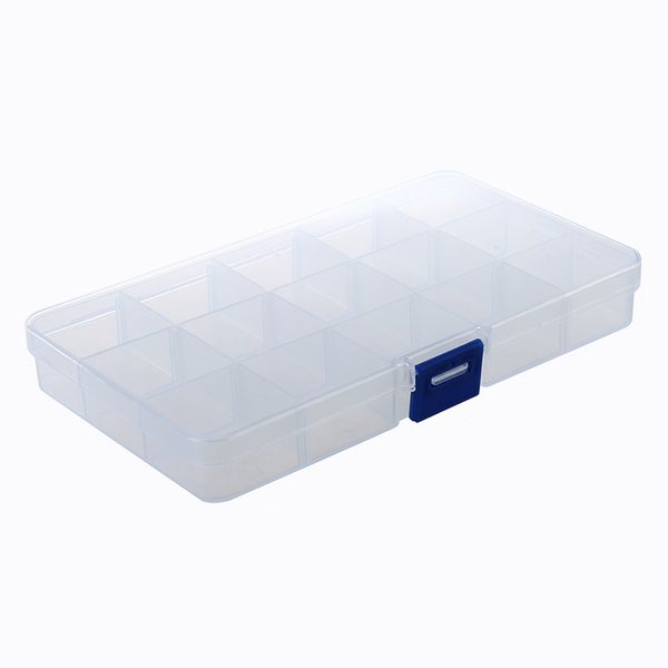 promotion--clear plastic adjustable 15 compartments jewelry earring fish hook case box
promotion--clear plastic adjustable 15 compartments jewelry earring fish hook case box