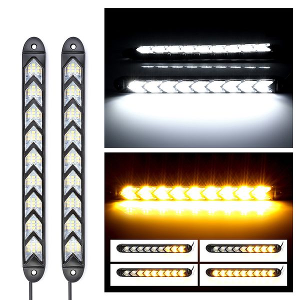 32cm 15cm 8.5cm 12v car turn signal light white amber day running light flowing drl auto led strip lamp
32cm 15cm 8.5cm 12v car turn signal light white amber day running light flowing drl auto led strip lamp