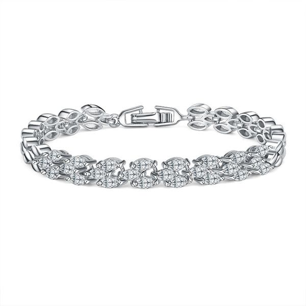 fashion jewelry gift white crystal cubic zirconia men bracelet bangle platinum plated wedding party for women charm bracelets, Black
fashion jewelry gift white crystal cubic zirconia men bracelet bangle platinum plated wedding party for women charm bracelets, Black