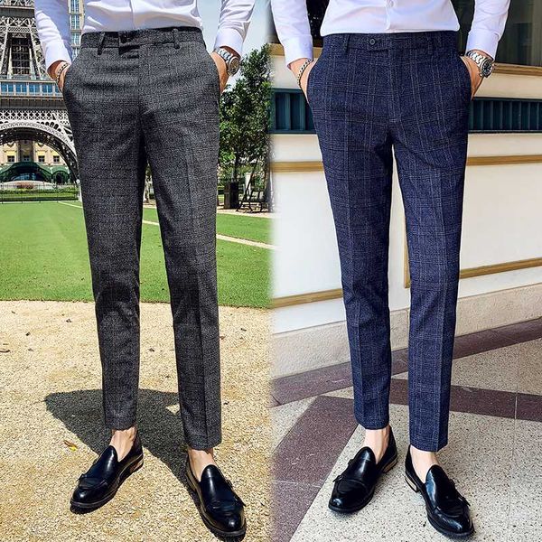 gray mens plaid suit pants fashion business casual trousers large size 29-35 2020 new pants men blue brown gray pant, White;black
gray mens plaid suit pants fashion business casual trousers large size 29-35 2020 new pants men blue brown gray pant, White;black