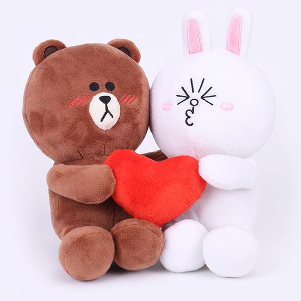 1 pair kawaii brown bear bunny cony doll for wedding favor gift male bear and female rabbit soft plush toys for bride and groom
1 pair kawaii brown bear bunny cony doll for wedding favor gift male bear and female rabbit soft plush toys for bride and groom